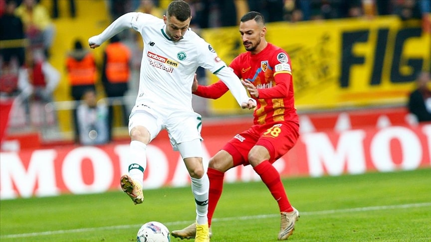 Konyaspor 5 Maçlık Galibiyet Özlemini Bitirdi